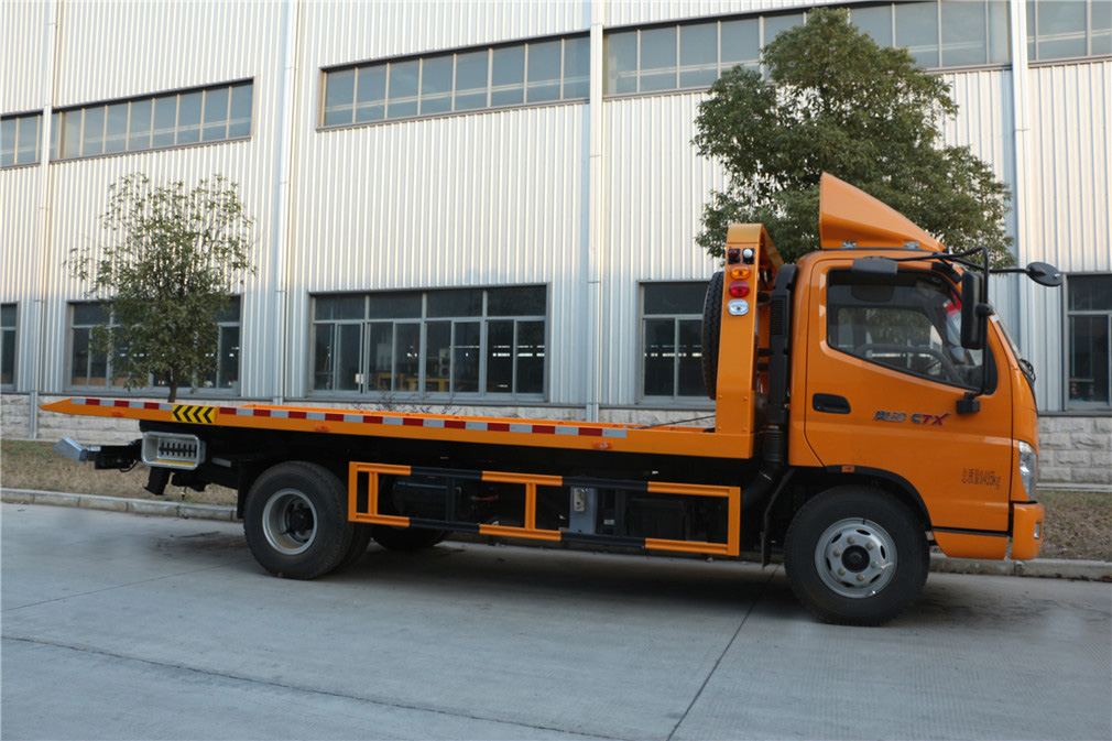 福田奧鈴一拖二藍牌清障車