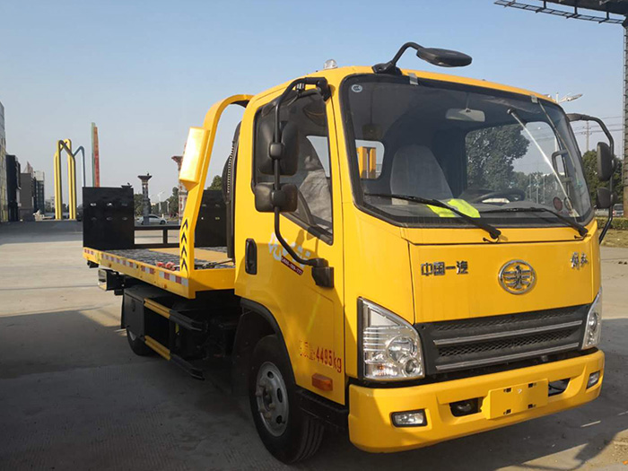 國六解放虎V藍牌清障車