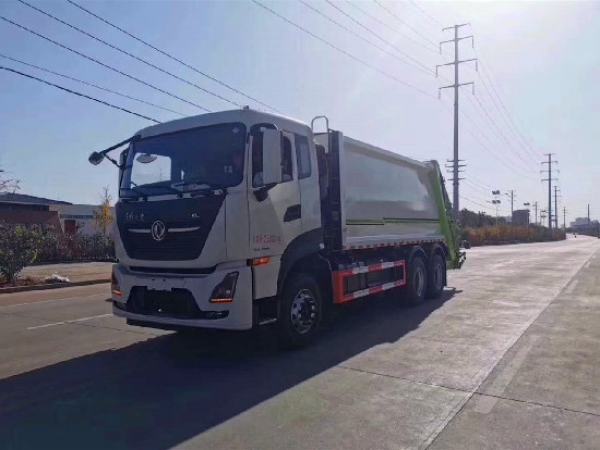 東風天龍國六18~20方壓縮式垃圾車