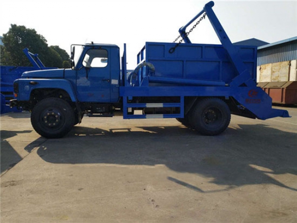 東風尖頭140擺臂式垃圾車(8方)