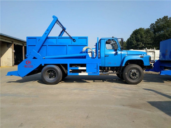 東風尖頭140擺臂式垃圾車(8方)