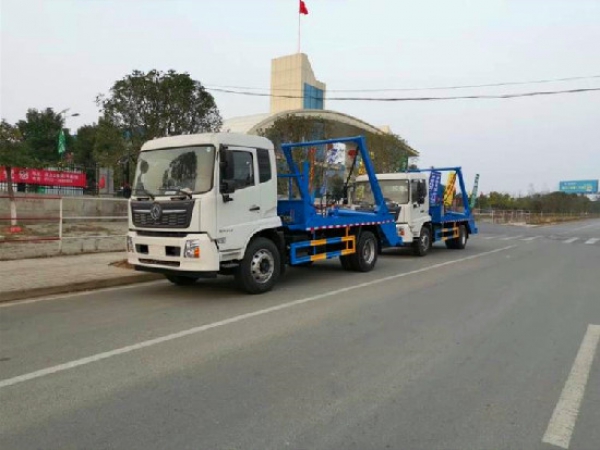 東風(fēng)天錦國六8~12方擺臂式垃圾車