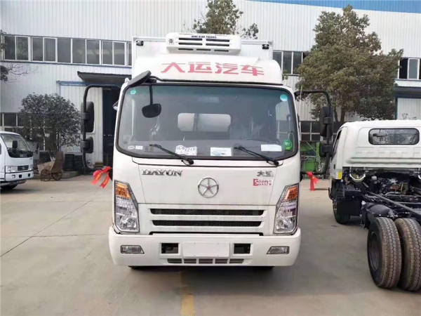 (國六4.2米)大運藍牌冷藏車