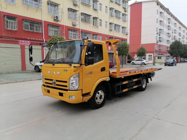 國(guó)六奧馳藍(lán)牌清障車