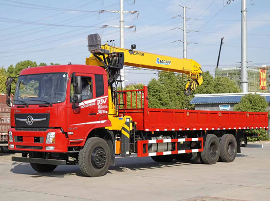 東風(fēng)D3V后八輪12噸隨車吊