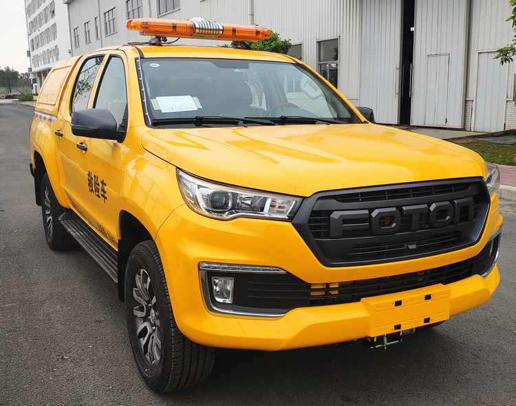 福田1800立方四驅皮卡救險車