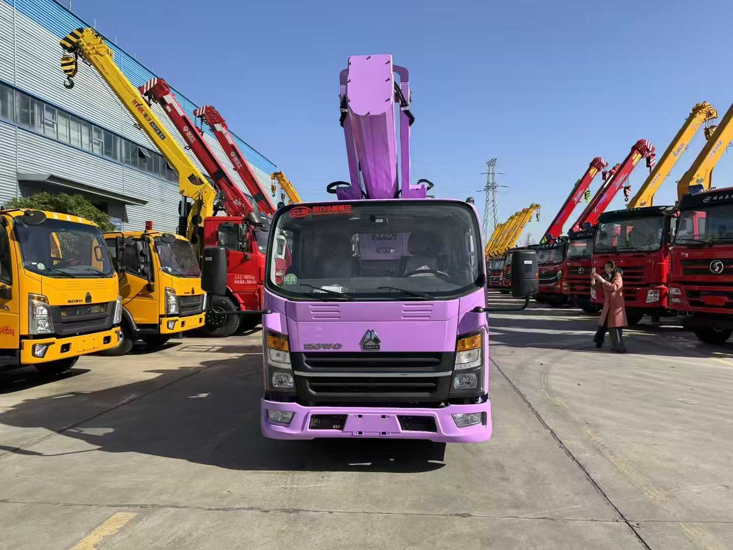 重汽豪沃33米高空作業車